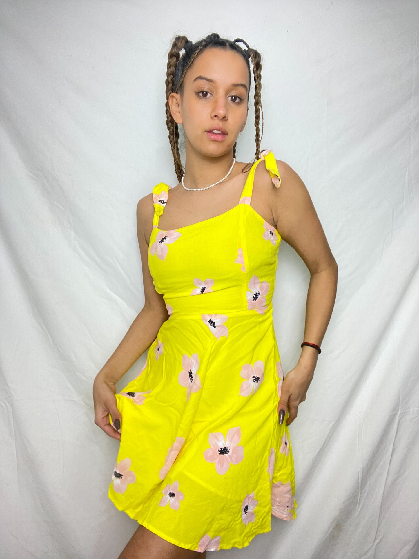 Yellow Flower Dress