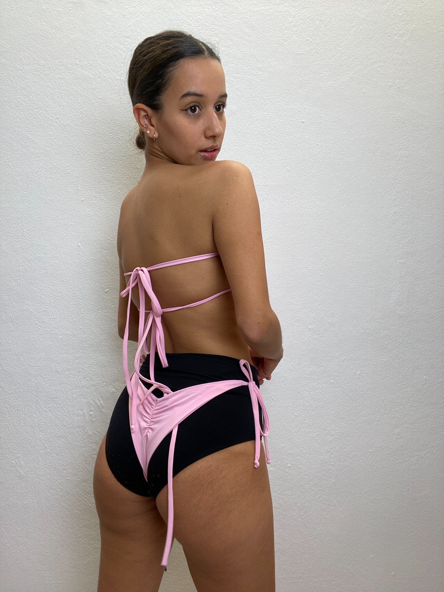 Wrap Pink Swimsuit